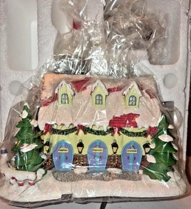 Hawthorne Village Rudolph's Christmas Town RENNE FIENILE & TORRE DI GUARDIA METEO - Foto 1 di 9