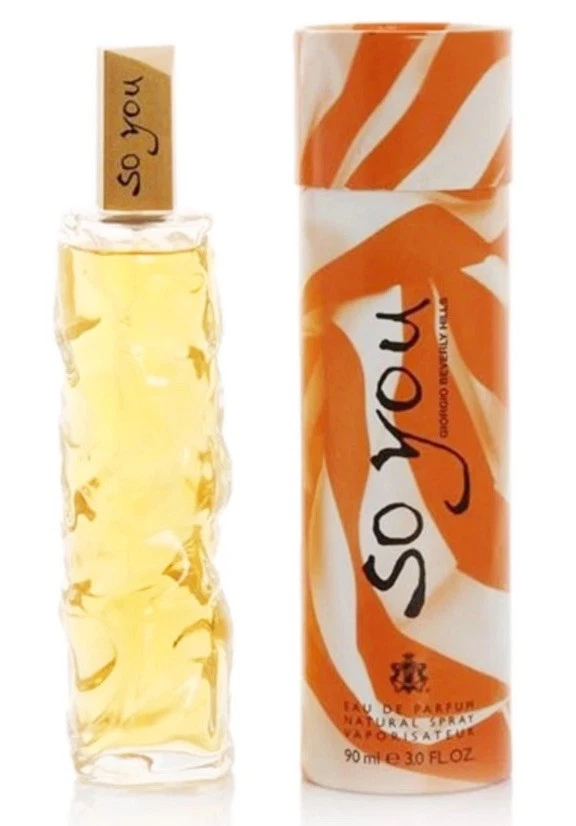 So You by Giorgio Beverly Hills Women 3oz 90ml Eau de Parfum Spray Vintage NEW - Image 1 of 1