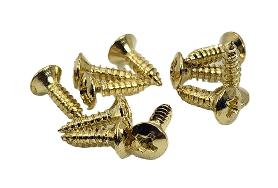 10- Tornillos dorados para golpeadores Ibanez Foto 1 de 1