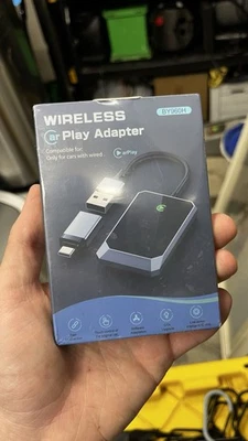 Adaptador inalámbrico CarPlay BY960H Plug & Play para cable CarPlay iPhone iOS 10+ 🚗 Foto 1 de 4