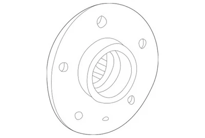 Buje original Mercedes-Benz 163-334-01-10 Foto 1 de 2