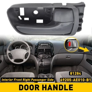 1/2/3SET Front Passenger Interior Door Handle For 2004-2010 Toyota Sienna Gray T - Picture 1 of 15