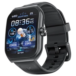 6973014172367 Smartwatch KU7 1,96 cala 250 mAh czarny Kumi - Zdjęcie 1 z 6