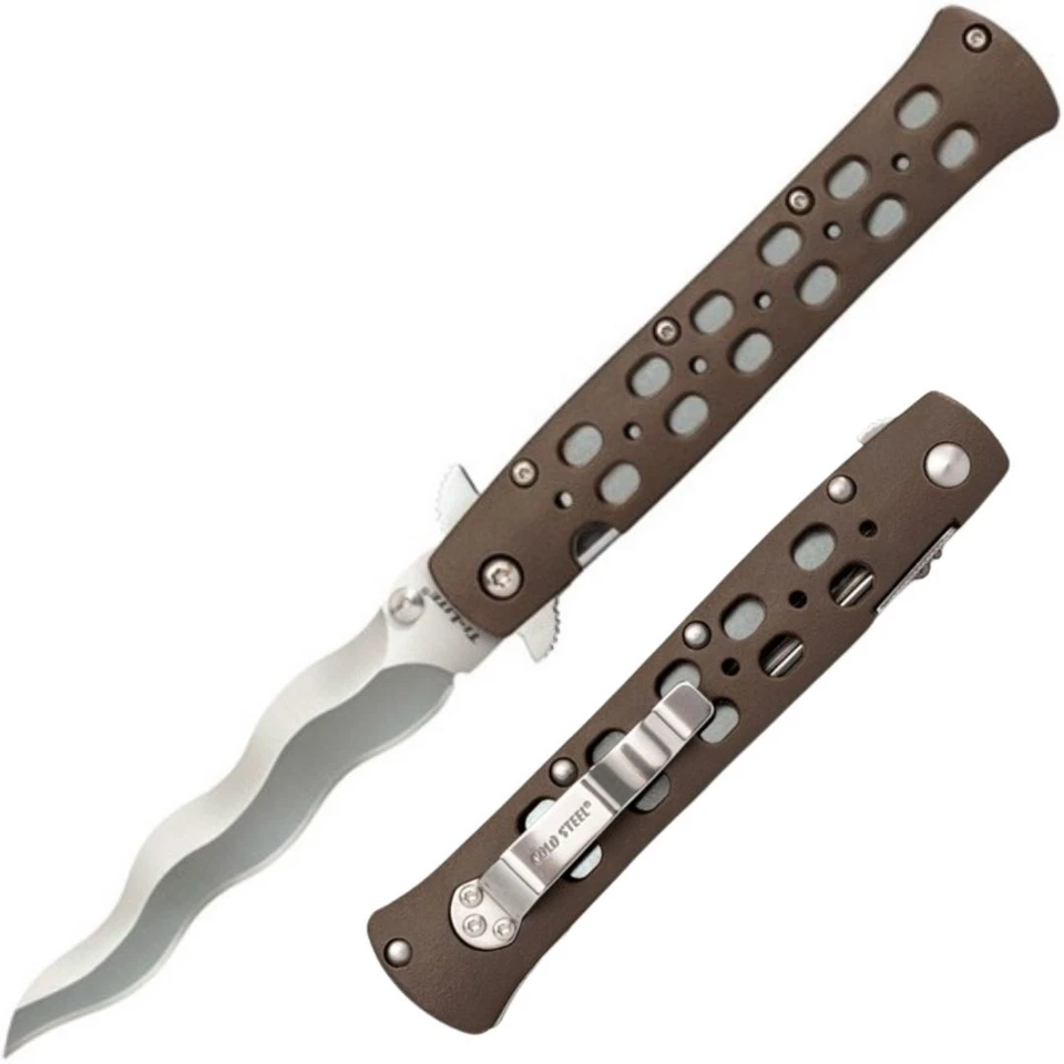 Cold Steel Ti-Lite Kris Linerlock Folding Knife 4" AUS-10A Blade - Image 1 of 1