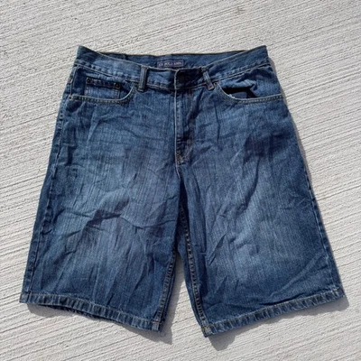 Polo vintage de Estados Unidos Assn. Pantalones Cortos de Carpintero Azul Denim Para Hombres 34 Pantalones Cortos de Skate Sueltos Y2K Foto 1 de 4