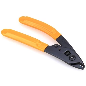 Black 3 Port Hole Optical Fiber Stripper Electrician - Afbeelding 1 van 9