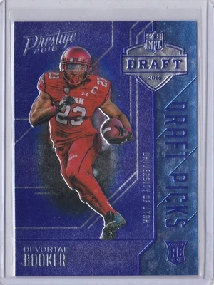 2016 Prestige NFL Draft Picks Devontae Booker #6 Utah Utes - Broncos - Image 1 of 2
