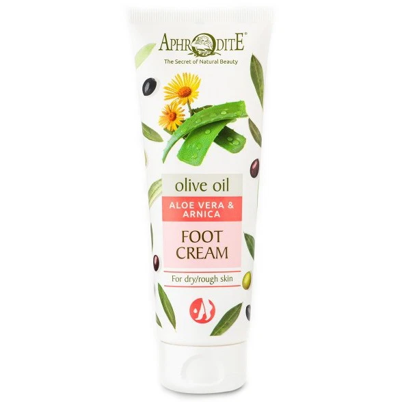 67,50 €/Liter - Aphrodite - Fußpflegecreme mit Aloe Vera & Arnica 100 ml