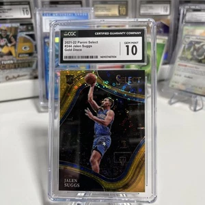 2021 Jalen Suggs Gold Disco! Rookie, CGC 10, Pop 1, 5/10 Courtside - Picture 1 of 3