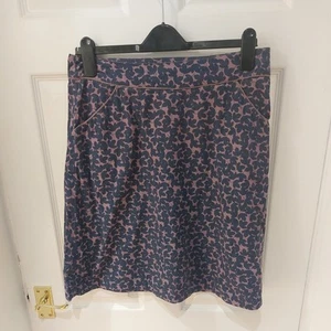 Seasalt Women's killingley Skirt leaf print cotton Needlecord Skirt - UK 10 - Picture 1 of 5