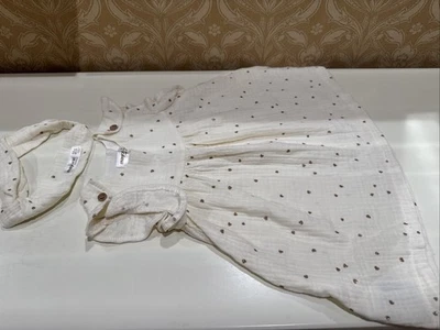 NUEVO Vestido y diadema Mayoral bebé niña talla 12 meses sin mangas corazón Foto 1 de 4