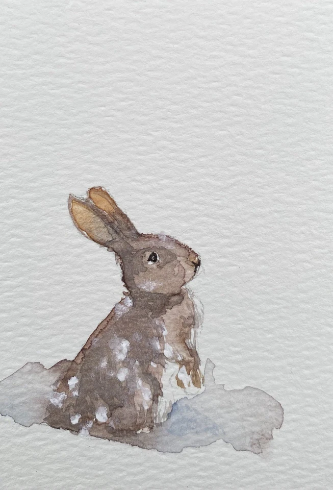 ACEO原创混合媒体绘画艺术 — 第 1/1 张图片