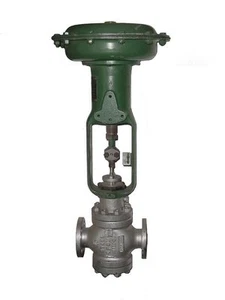 1" Fisher 316SST Flg'd Valve w/ 657-AR #4259205 *USED* - Picture 1 of 2