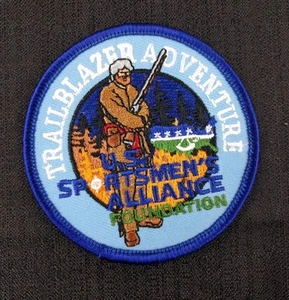 Trailblazer Adventure Patch US Sportsmens Alliance BSA Boy Cub Scouts - Imagen 1 de 3