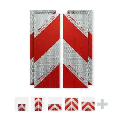 reflecto Kfz-Warnmarkierung Zuschnitte 5921M nach DIN 30710