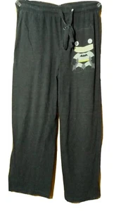 DC COMICS Batman Sweat pants Sweats Unisex Small Heather Black Super hero sleep - Picture 1 of 5