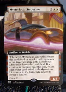 MTG Mysterious Limousine 408 Borderless Streets Of New Capenna MTG  - Picture 1 of 2