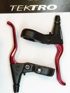 Tektro 361 a / Mtb - Palancas de freno de barra plana (voladizo) / Bicicleta NOS - Imagen 1 de 3