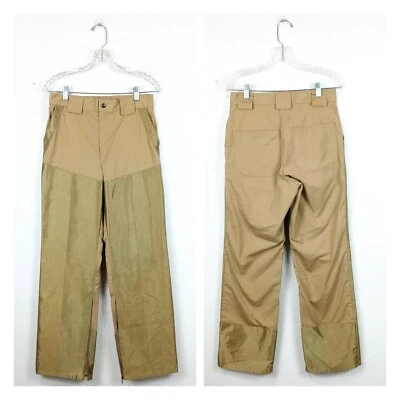 1970s 10X Gold Brush Guard Heavy Duty Hunting to Streetwear Pants Size 30x30  - Image 1 of 4