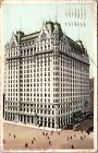 New York NY - Plaza Hotel Building - Vintage Postcard - Posted 1911