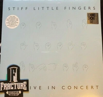 Stiff Little Fingers - BBC Live IN Concert (RSD 2022) 2 LP Curacao Vinyl - Image 1 of 2