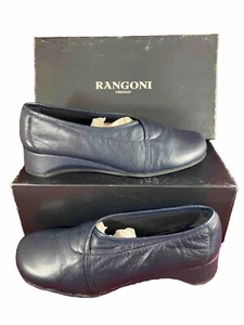 Rangoni Firenze Navy Napa 8 1/2 M - Picture 1 of 7