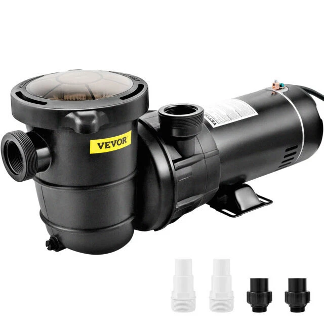 VEVOR VVPS120BUS Swimming Pool Pump with Strainer (D2HP90GPM110V1ZFMV1)