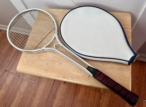 Vintage Slazenger No. 1754 Metal Racquet, 4 1/2. Made In Japan RARE - Picture 1 of 8