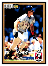 Tim Salmon Rookie 1994 UD Collector's Choice GOLD Signature SSP RC #251 NM-MT