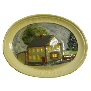 SEBASTIAN MINIATURE SML-482 Festival MEDALLION 1986 (Marblehead Studio) 3855 - Picture 1 of 1