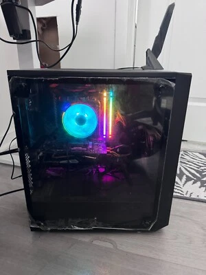 定制游戏 PC - MSI B550,16GB RGB RAM,1TB NVMe,Thermaltake 700W — 第 1/4 张图片