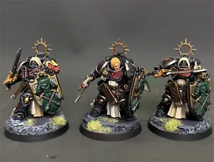 Bladeguard Veterans Pro Painted Warhammer 40k esercito Angeli Oscuri Games Workshop - Foto 1 di 3