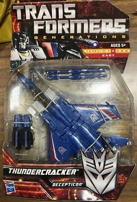 Transformers Generartions: Thundercracker Decepticon Hasbro Mint IN Blister - Image 1 of 2