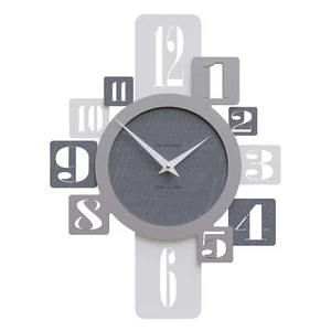 CalleaDesign Orologio da parete in legno per cucina o soggiorno di design modern - Foto 1 di 2