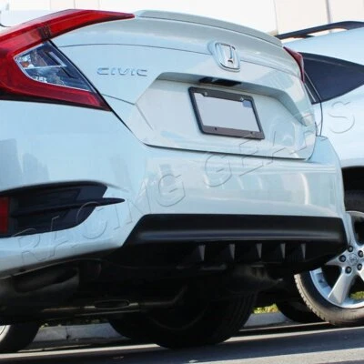 23 «x 6» АКУЛА 5-ПЛАВНИК УГЛЕРОДА ВИД ЗАДНИЙ КОРПУС НИЖНЕЕ КРЫЛО КРОМКИ ДИФФУЗОР УНИВЕРСАЛЬНЫЙ - Изображение 1 из 4