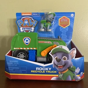 Nickelodeon Paw Patrol Rocky Recycle Truck With Rocky Figure - Picture 1 of 9