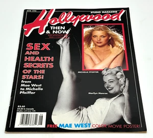 Hollywood Then & Now Marilyn Monroe Michelle Pfeiffer Mae West June 1990 - Picture 1 of 4