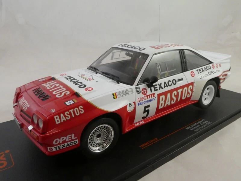 OPEL MANTA 400 N.5 RALLY YPRES 1985 COLSOUL/LOPES 1 18 Ixo Model Auto Rally Mode