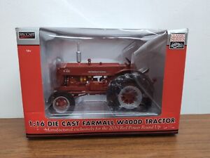 1/16 SpecCast Toy Farmall W400D Tractor 2010 Red Power Round Up 