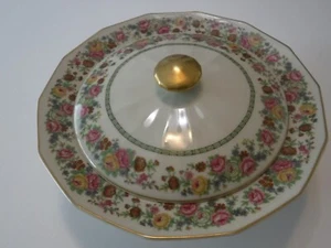CH Field Haviland Limoges Finest French Ivory China Eileen Covered Vegtable Bowl - Picture 1 of 6