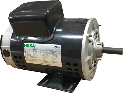 CAPTIVE-AIRE Captive Aire Exhaust/ Make Up Air Fan Replacement Motor- 1.00 HP, Single Phase,
