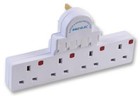 Multi Plug Extension 2 3 4 Gang Way USB Wall Plug Socket Adaptor Adapter Surge 
