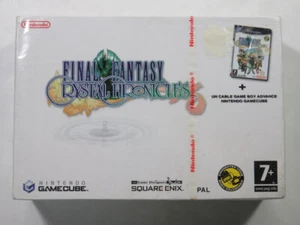 FINAL FANTASY CHRONICLES + CABLE GBA NINTENDO GAMECUBE (GC) PAL-FRA (NEUF - BRAN - Picture 1 of 10