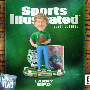 Larry Bird Boston Celtics Sports Illustrated Cover Bobblehead #6/100 - Picture 1 of 1