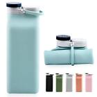 E-Senior Collapsible Water Bottle BPA Free - Foldable Water Bottle for Travel Sp
