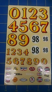 AML 1185 Numbers & Brand Decals from Mid America Naperville - Picture 1 of 1