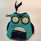 NEW Thirty-One 31 Icon Owl Coin Purse New in Package EC Blue Green