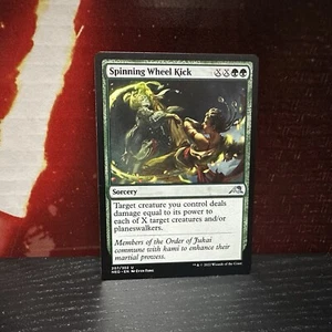 Magic the Gathering -Kamigawa Neon Dynasty- Spinning Wheel Kick 207/302 Uncommon - Bild 1 von 1