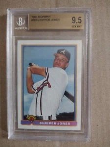 1991 Bowman #569 Chipper Jones Rookie RC Braves - BGS 9.5 - Bild 1 von 2