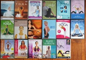 YOGA PILATES BEST OF 17 x dvd MEGA collection job lot BUNDLE 1 - Picture 1 of 1